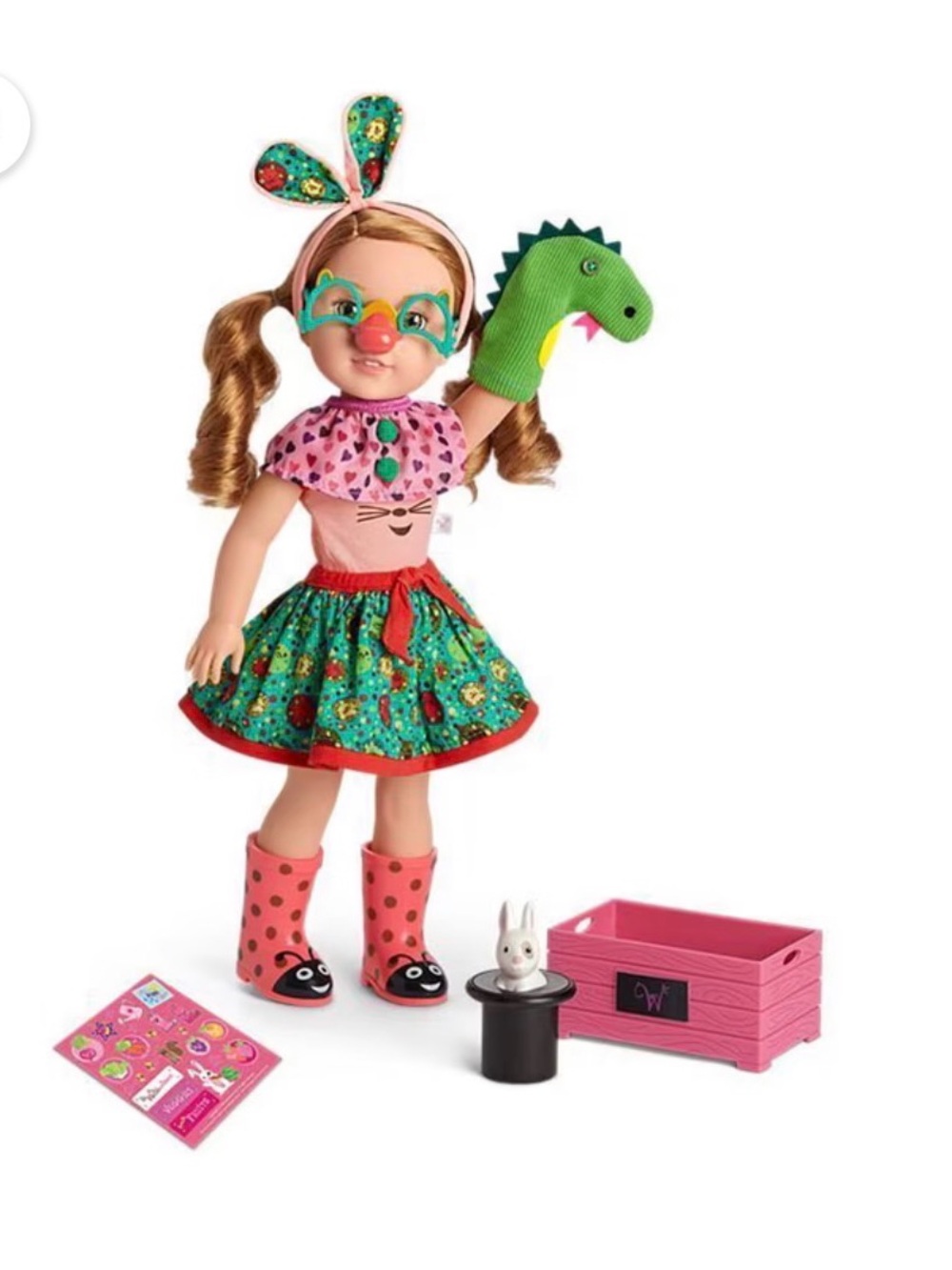 American Girl Doll Welliewishers Set The Stage Play Set